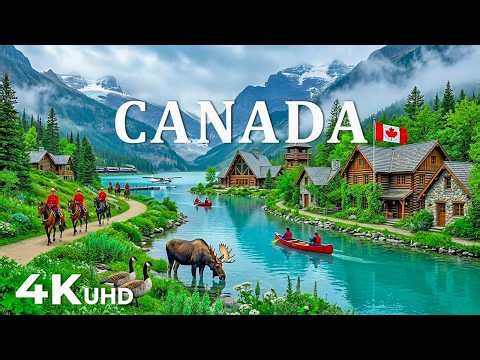 Canada 4K | Discover the Untamed Beauty of the Wild North, Majestic Rockies & Hidden Alpine Lakes