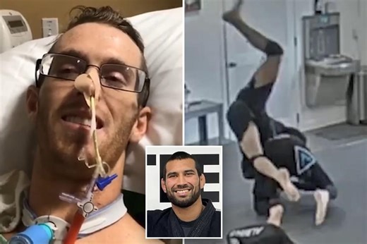 Beginner jiu-jitsu student awarded $56M after black-belt instructor paralyzed him from the neck down