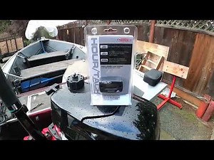 how to install hour meter on small outboard.hardline hour meter