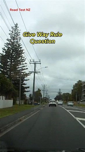 Give Way Question