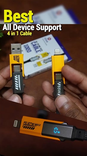 Best Fast Charging Cable for All Devices 😍 #shorts #shortsfeed #bestchargingcable