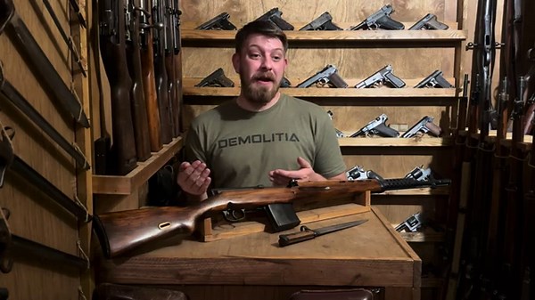 SVT-40 (7.62x54mmR) History & Shooting Demo