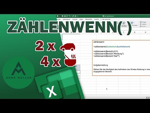 Die Funktion ZÄHLENWENN() einfach erklärt