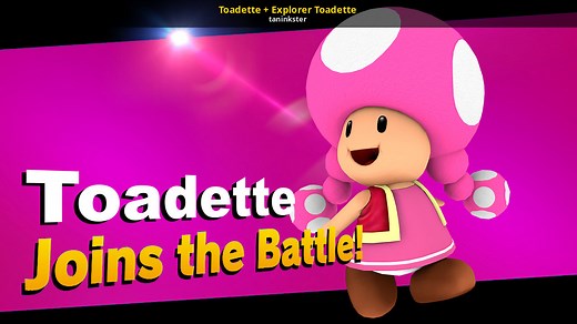 Toadette   Explorer Toadette Mod for Super Smash Bros. Ultimate | SSBU Mods