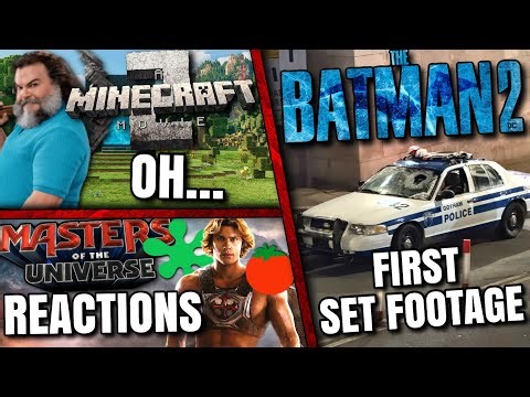 The Batman 2 Set Video, Minecraft 2 Photos, He Man First Reactions & MORE!!