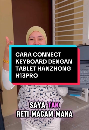 How to Connect Keyboard with Tablet Hanzhong H13Pro