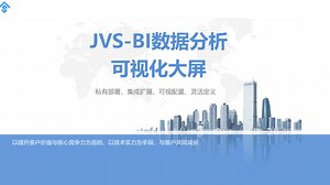 【JVS-BI】可视化大屏的配置。在线使用：bi.bctools.cn