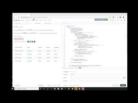LeetCode Problem #227 Basic Calculator II