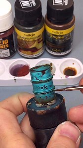 Use your time at home to practice new techniques 😉👍 👉 HOW TO APPLY WEATHERING AND VALLEJO’S EFFECTS By Angel GiraldeZ | Acrylicos Vallejo