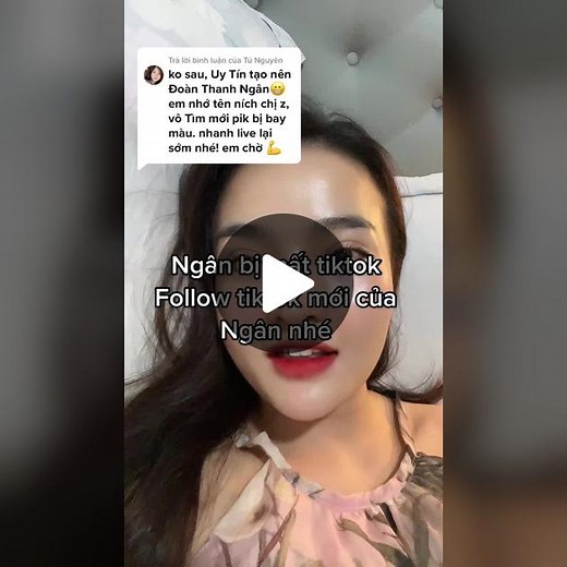 Trả lời @Tú Nguyên CÁM ƠN TÌNH CẢM MN ĐÃ DÀNH CHO NGÂN “trân quý “ ♥️