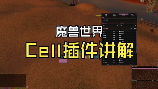 魔兽世界Cell治疗框体插件使用设置讲解（奶骑视角）