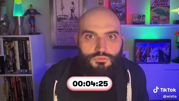 Welcome to Chop It! The game show where marketers race the clock to repurpose content using Wistia. Who wins? YOU decide! Vote 📱 for Frank’s AI-powered social clips. Vote 📝 for Courtney’s SEO-rich blog.