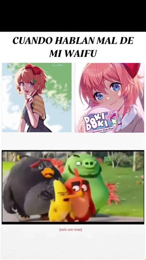 cuando hablan mal de Sayori #sayoriddlc #sayori #meme