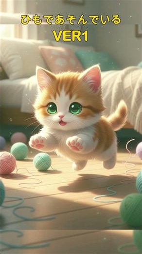 Playing with Strings 🐱💫 (Nyan Tangled Fun) #3nyans #cat