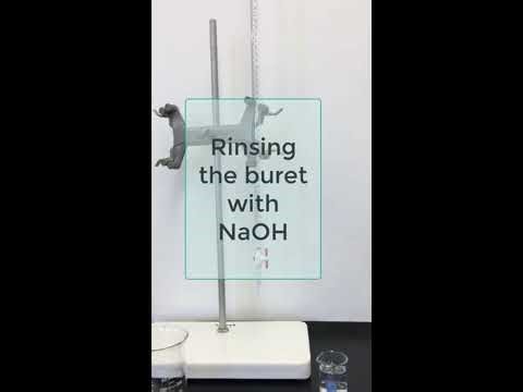 Rinsing a Buret with NaOH