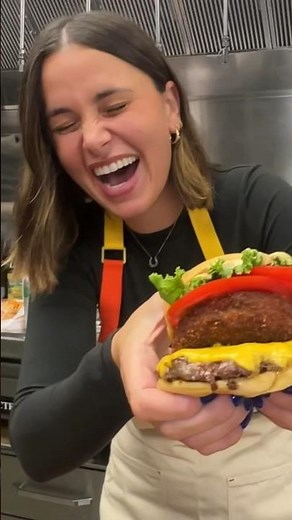 My new favorite Shake Shack menu item the SHACK STACK!! #bigdaddybites