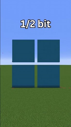 Minecraft Windows 11 64 bits 32 bits 16 bits 8 bits 4 bits 2 bits 1 bit