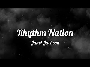 Janet Jackson - Rhythm Nation (lyrics)