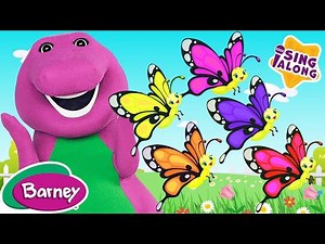 Five Little Butterflies + More Kids Songs & Nursery Rhymes | Barney the Dinosaur | 9 Story Kids
