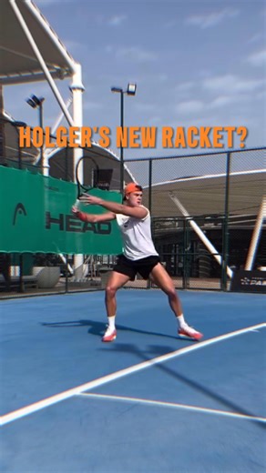 PH Tennis on Instagram: "The Wilson Python is shaping up to be one of Wilson’s most intriguing rackets for 2026. Tested by pros like Rune, Khachanov, Korda, and Tsitsipas, it’s designed as a bridge between classic control frames like the Blade and modern spin-oriented, high-power rackets. Early prototypes show a 100 sq. in. head, 310g unstrung, 32 cm balance, and 64 flex, with a unique rounded “I-Throat” for stability and speed. The raw, responsive feel gives players direct feedback, while deliv