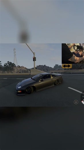 Nissan 300ZX Drifting Towards Disaster #shorts