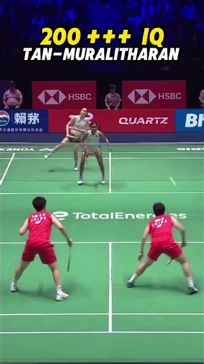 200 ++++ IQ 🔥Tan-Muralitharan vs. Liu-Tan｜World Championships 2025 #badminton #shuttlesmash