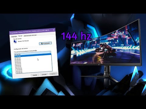 Como cambiar los Hz de tu monitor