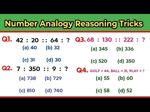 Reasoning Number Analogy Prectice Set & Coding-Decoding Tricks | SSC GD 2026 | Railway, UP Police
