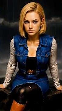 Realistic Android 18 transformation 🔥