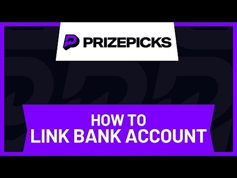How to Link Bank Account to Prizepicks • Tutorial