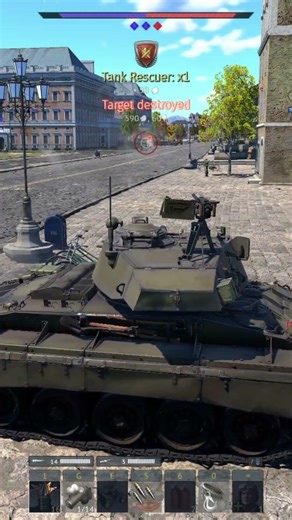 M24 Chaffee in WarThunder | Fighter Aircraft GamePlay | American WW2 Tank War Game