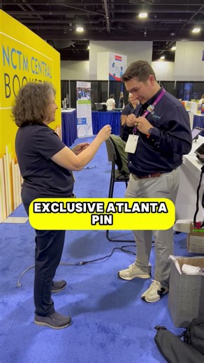 New! NCTM Notice and Wonder Enamel Pins