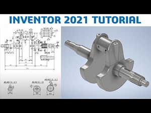 Inventor 2021 Tutorial #188 | 3D Model Design shaft cam | CAD CAM TUTORIAL