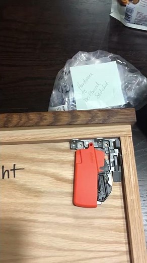 Adjusting a soft close Blum slide