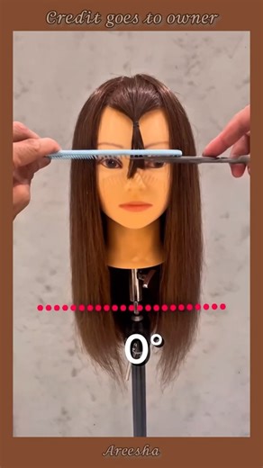 Korean hair bangs cutting tutorial #hair #hairbangs #haircutting #hairstyle #ytshorts #shorts #fyp