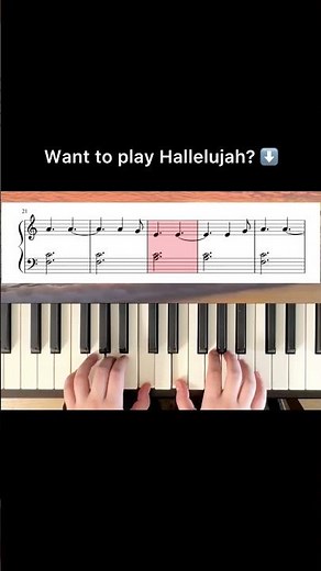 How to play Hallelujah on Piano 🎹