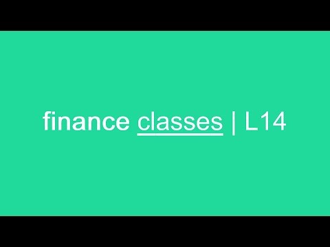 finance classes | L14