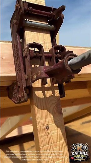 Heavy Timber Post Alignment System | Professional Timber Framing DIY