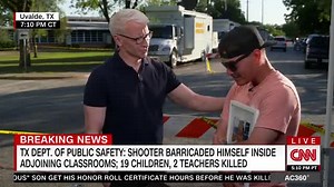 2.3M views · 102K reactions | HEARTBREAKING: A med aide tells Anderson Cooper when he found out his daughter was one of the victims in the Texas school shooting. Latest story >> https://bit.ly/3N50qlf Video via CNN. | WAFB Channel 9 | Facebook