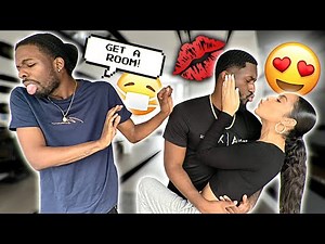 Being PDA With Girlfriend In FRONT Of NEPHEW To See How He Reacts..