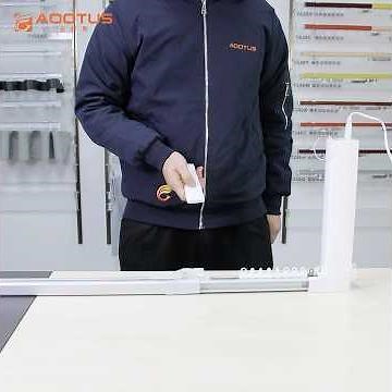 Extendable Smart Electric Curtain Track System: Remote Control & Easy Installation #curtaintrack