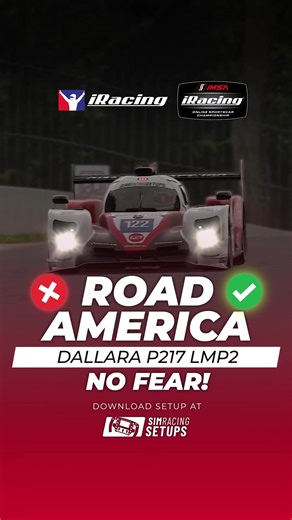 Perfect Lap at Road America in P217 LMP2