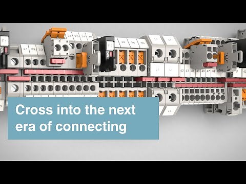 Terminal blocks with Push-X technology