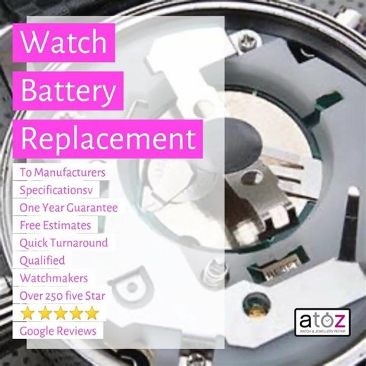 Watch Battery Replacement Service