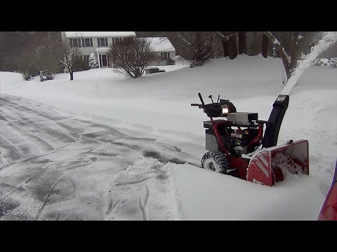 Remote controlled Electric Snow Rover and Troy bilt Snow Blower