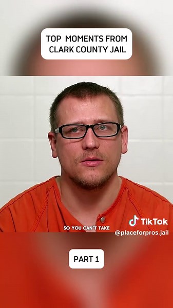 Top Moments From Clark County Jail Part 1 #jail #criminal #prison #inmate