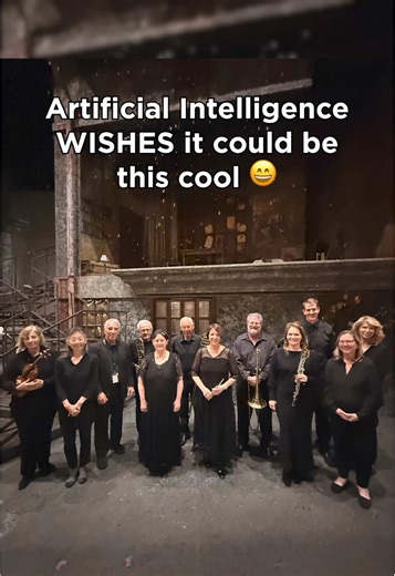 Artificial intelligence WISHES it was as cool as our artists! 😄 A huge round of applause for these incredible LA Opera orchestra members! 👏👏👏 Last night marked their 65th performance of La Bohème and they still play like it's opening night! Their talent moves audiences to feel, cheer and cry. Their passion and artistry remind us why supporting REAL art and real artists is so important.