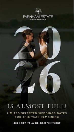 Recently engaged? Your 2026 wedding begins here 🤍 Set among 1,300 acres of rolling countryside, Farnham Estate is where timeless elegance meets effortless romance. ✨ Select 2026 dates available ✨ Bespoke wedding packages ✨ Exceptional dining & overnight stays for you and your guests We would love to bring your dream wedding to life 📩 Enquire now to secure your preferred 2026 date | Farnham Estate Spa And Golf Resort