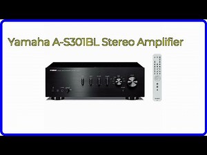REVIEW (2026): Yamaha A-S301BL Stereo Amplifier. ESSENTIAL details.