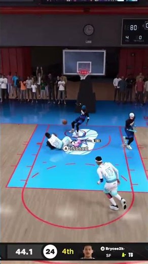 RARE PUT BACK DUNK CONTACT 😱😮‍💨 #shorts #gaming #fyp #viral